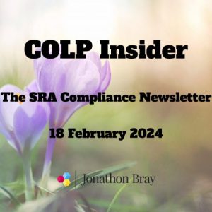 sra compliance newsletter COLP COFA 18 February 2024
